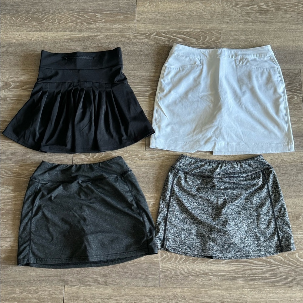 Golf shirts and skirt bundle! All for size XS-S for tops, bottoms XS-S/M.